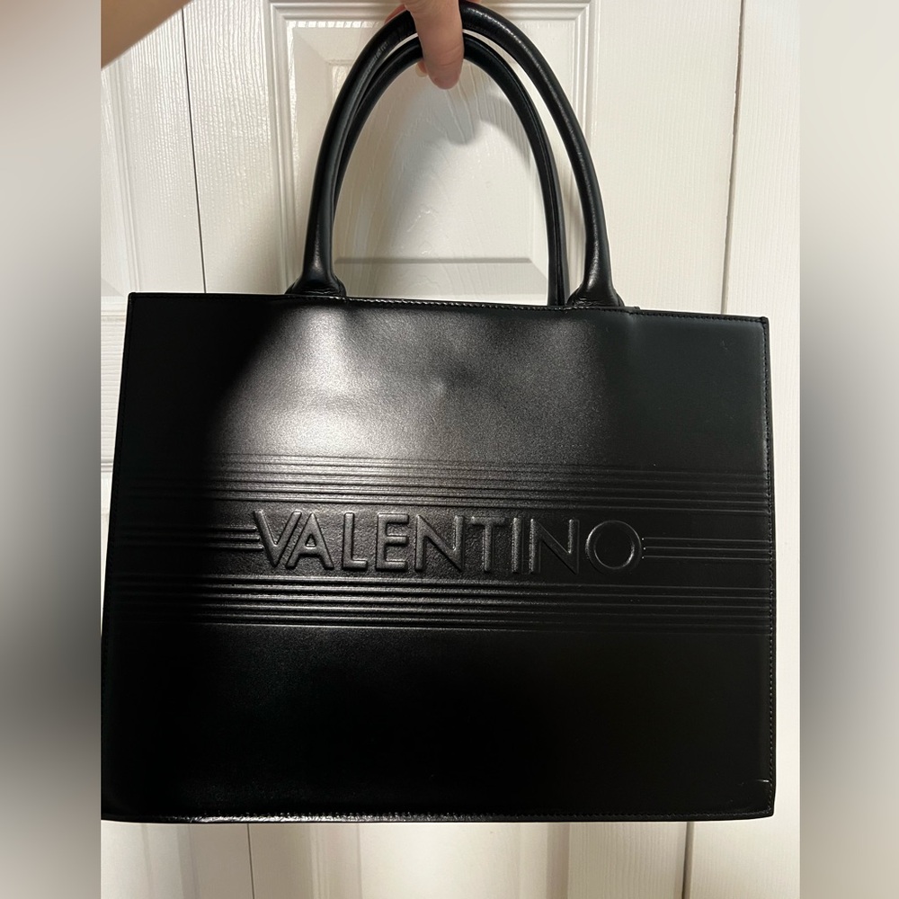Valentino Black Leather Handbag